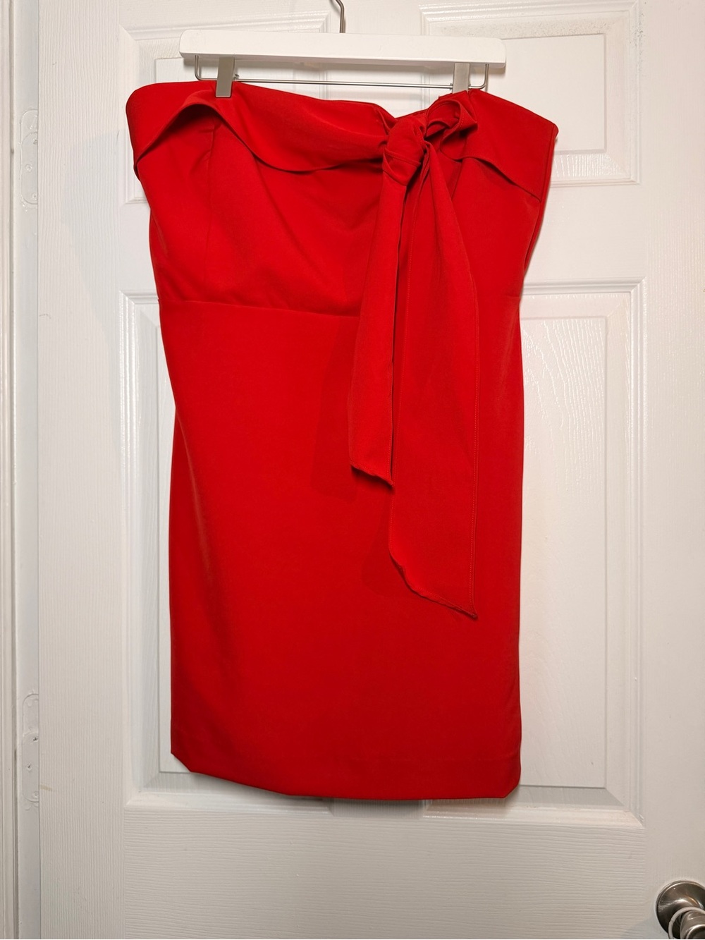 Sam Edelman Bright Red Zip-Detail Dress
